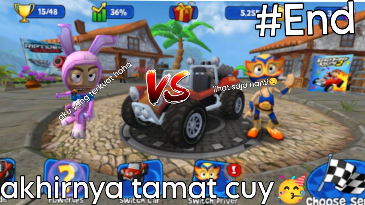 akhirnya tamat juga cuy #beachbuggyracing #bossfightgaming 