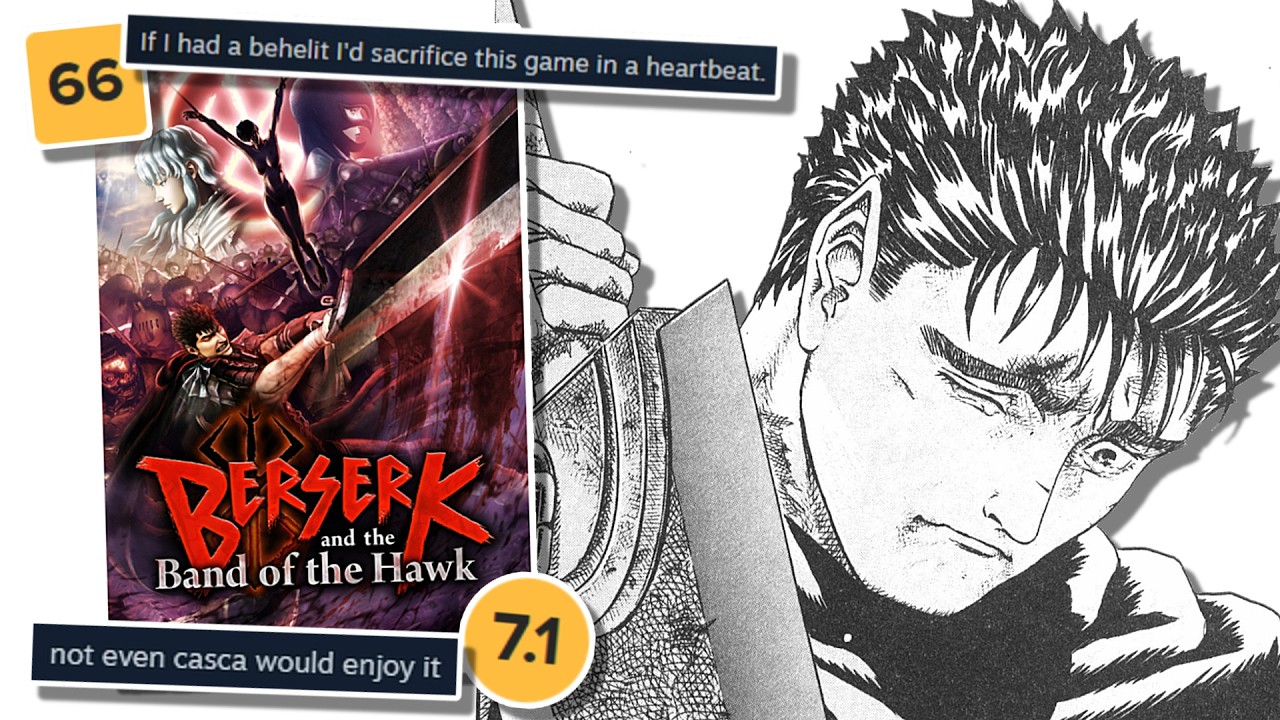 Berserk and the Forgettable, Repetitive, Not Great, Very Mid Game