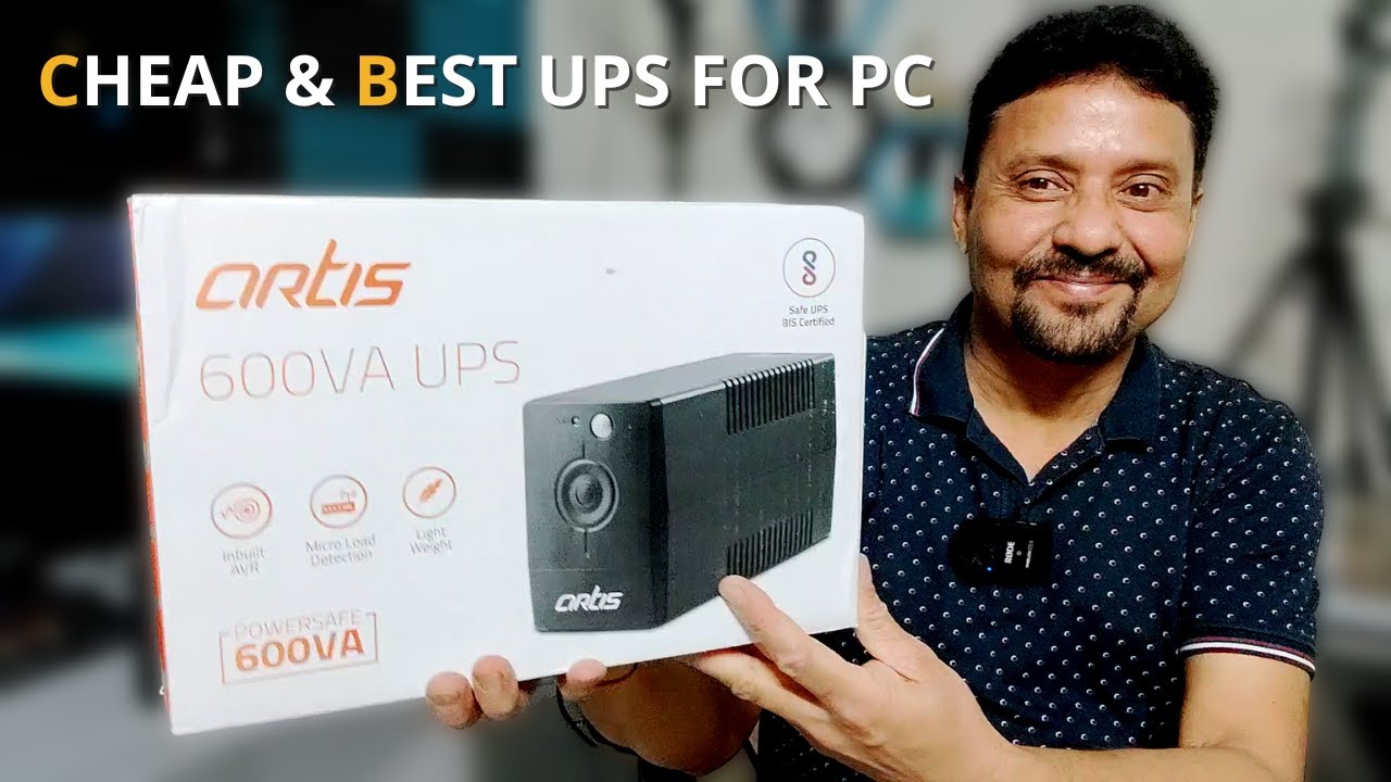 Cheap And Best UPS For PC | Artis 600VA Line Interactive UPS | Unboxing | Review