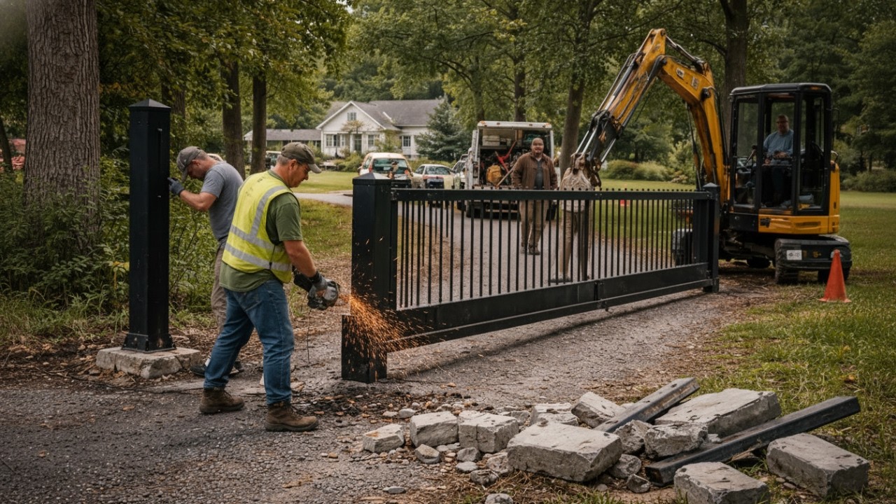 Neighbor Built a Gate on My Driveway Without Permission — It Didn’t Last a Day