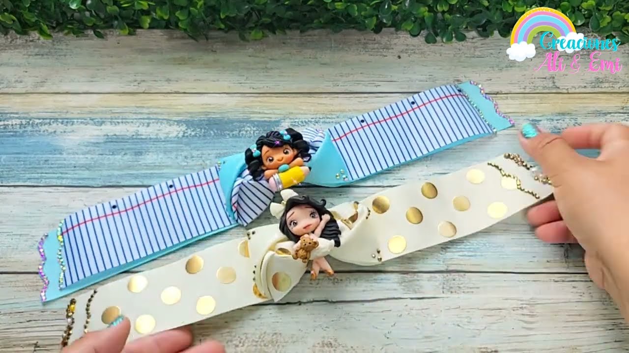 Como realizar un moño coletero con listón de 5cm , 🎀Lazo Monería Coletero 🎀 #moñosdeliston