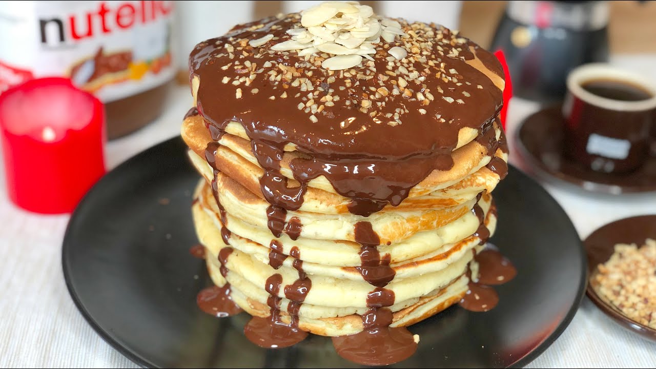 Fluffy Pancakes-وصفة البان كيك الأصلية بكل أسراره بمكونات بسيطة في متناول الجميع