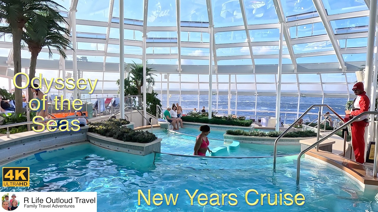 Windy Sea Day Chaos on Odyssey of the Seas! 🌬️ New Year's Cruise 2026 🚢 Day 2