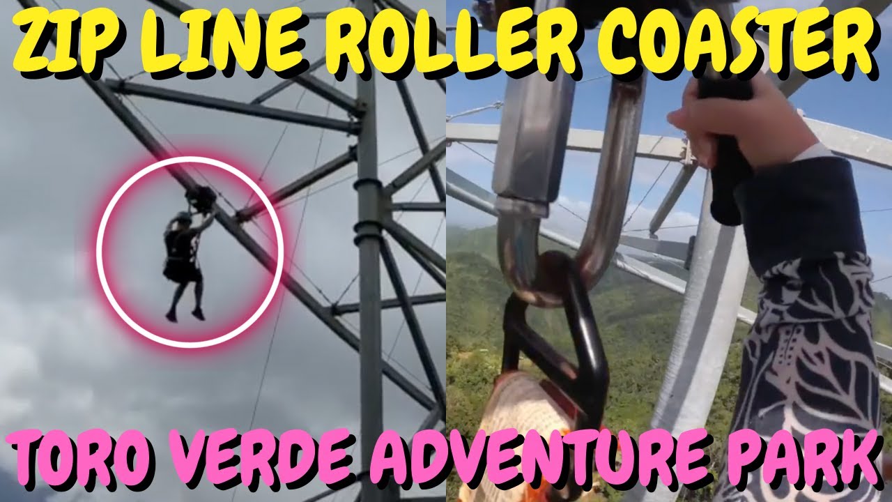 Tororoller: Zip Line Roller Coaster, Puerto Rico's Toro Verde Adventure Park: The Toro Roller