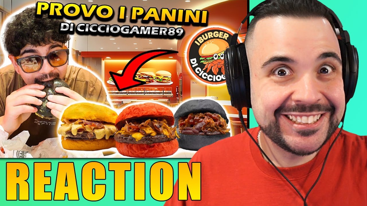 Questo ragazzo Prova i Miei panini ... REAGIAMO insieme !|
