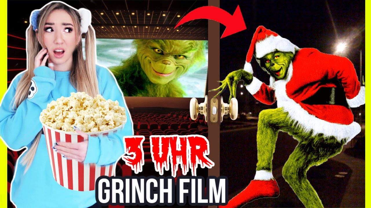 schaue GRINCH NETFLIX FILM niemals 3 Uhr Nachts ohne Freund & Freundin vor WEIHNACHTEN (CHALLENGE)