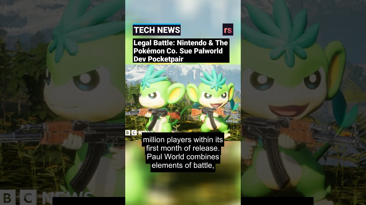 Legal Battle: Nintendo & The Pok&eacute;mon Co. Sue Palworld Dev Pocketpair