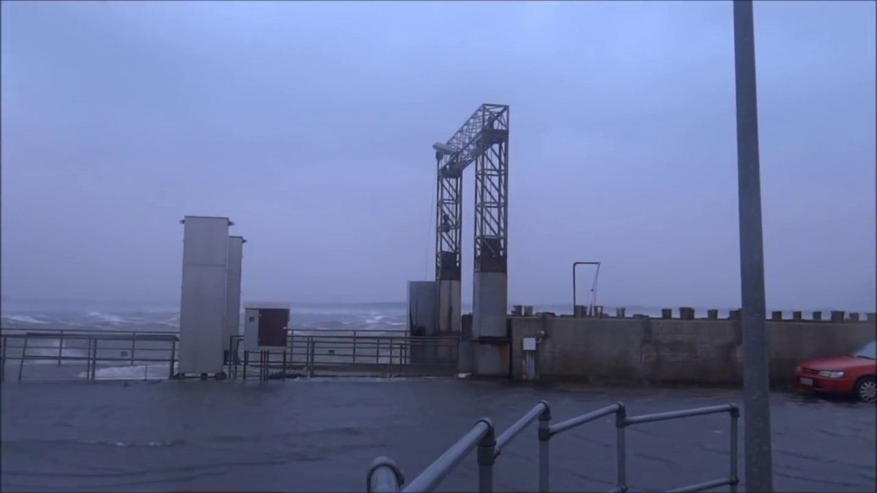 Hård sø med Sleipner Fur/Storm, bølger og oversvømmelse på 