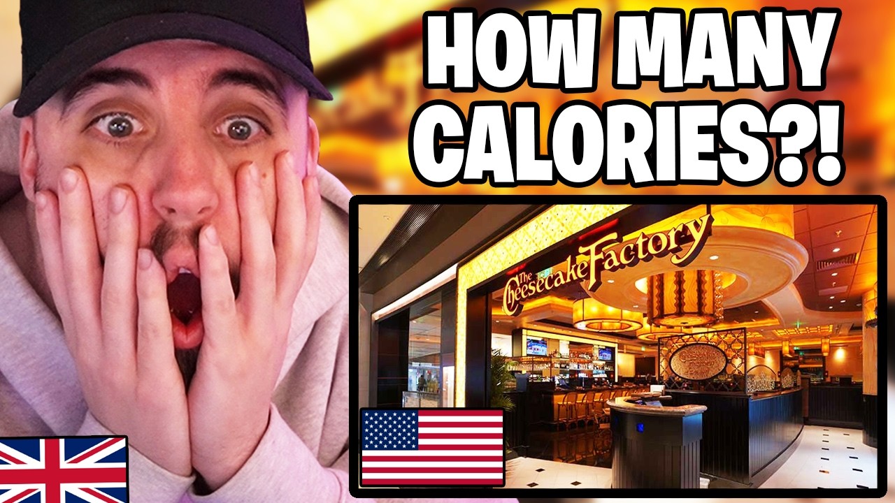 Brit Reacts to Cheesecake Factory For The First Time!