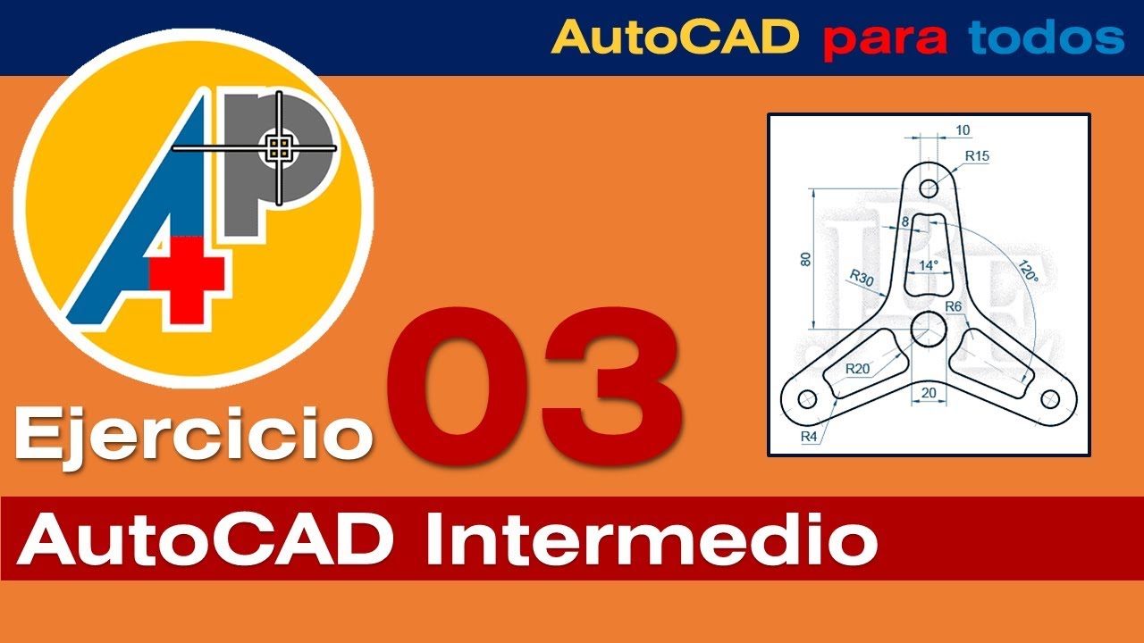 AutoCAD Intermedio - Ejercicio 3