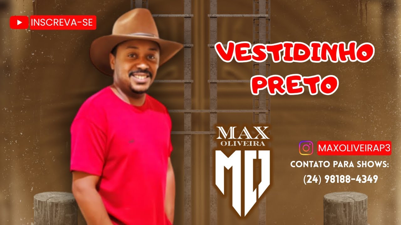 Vestidinho Preto Max Oliveira