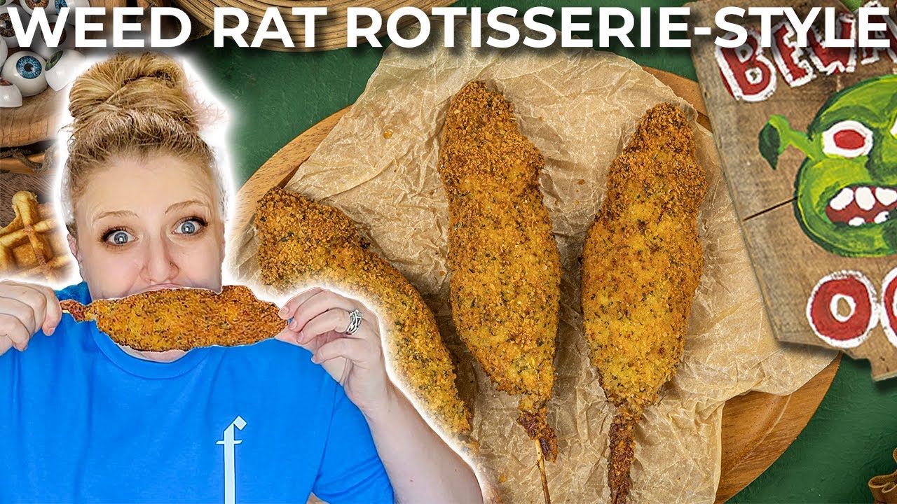 I Made&nbsp;Rotisserie Weed Rat&nbsp;from Shrek ✨ Fictional Feasts