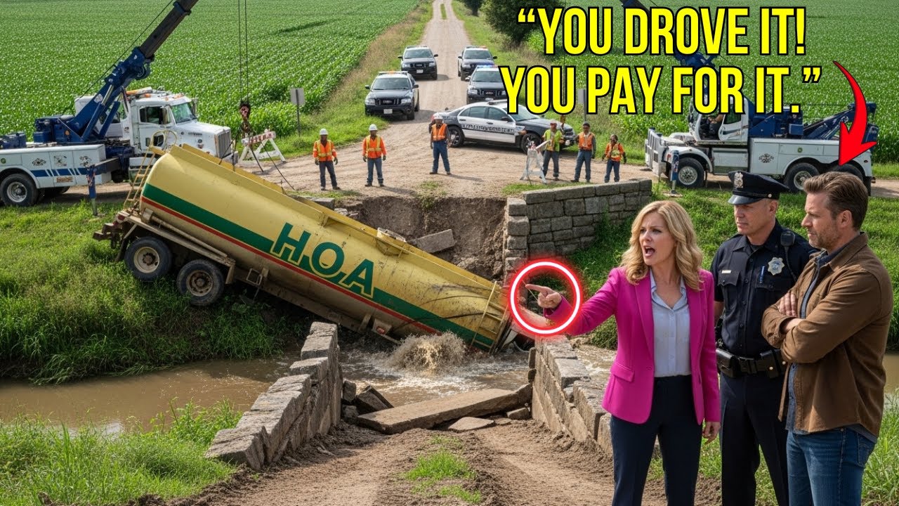 HOA Karen Drove Cement Trucks Across My Little Bridge &mdash; The Trap I Set Cost Them Millions