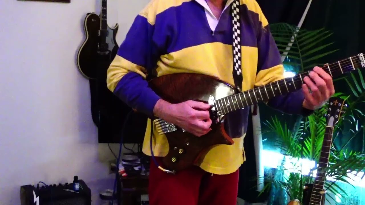 Dr. Jimmy Wright, quick guitar demo #2