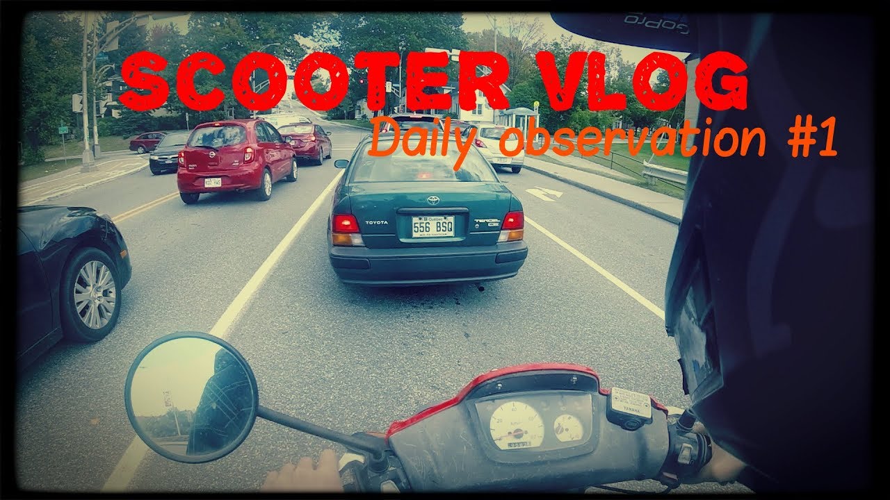 SCOOTER VLOG | Daily Observation #1