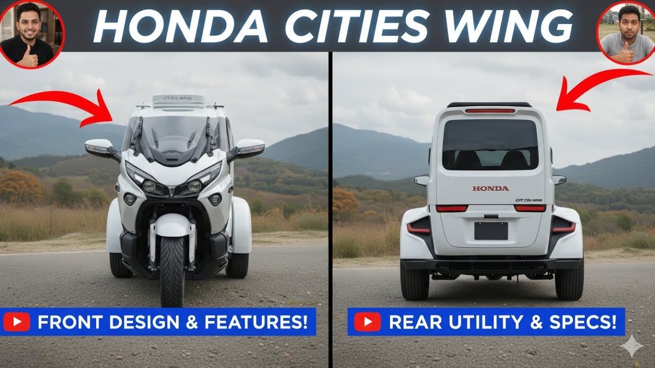 2025 Honda Gold Wing Electric Tricycle Camper Review | The Future of Luxury Motorcycle Touring