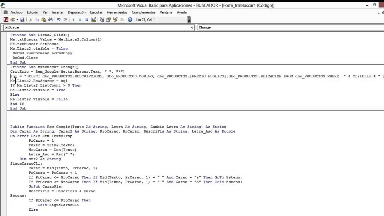 SUPER BUSCADOR TRUCOS ACCESS 2010