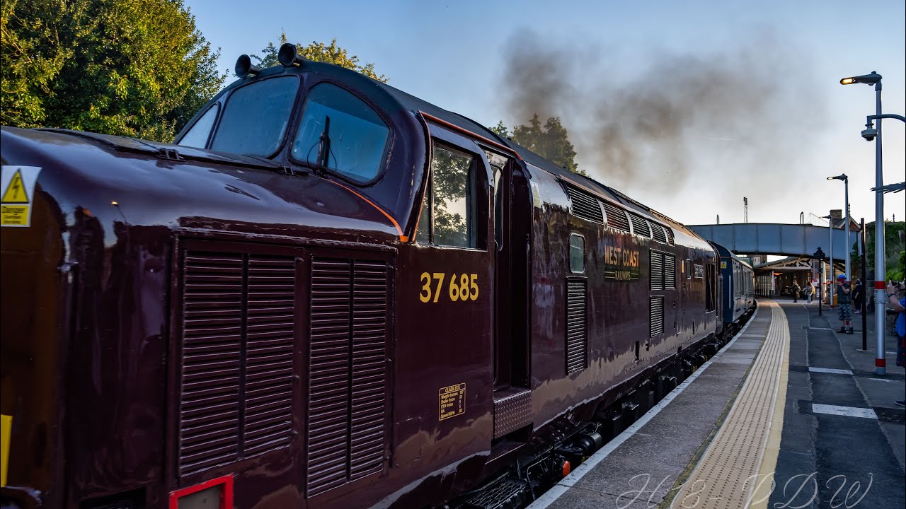 Cambrian coast express charter train May 2025.