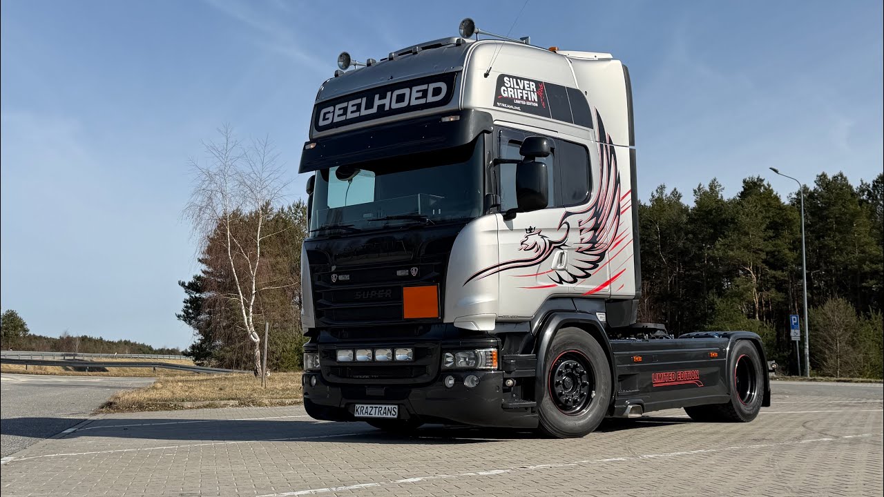 Scania Silver Griffin 74/100 limited FULL ADR R580 v8 KRAZTRANS