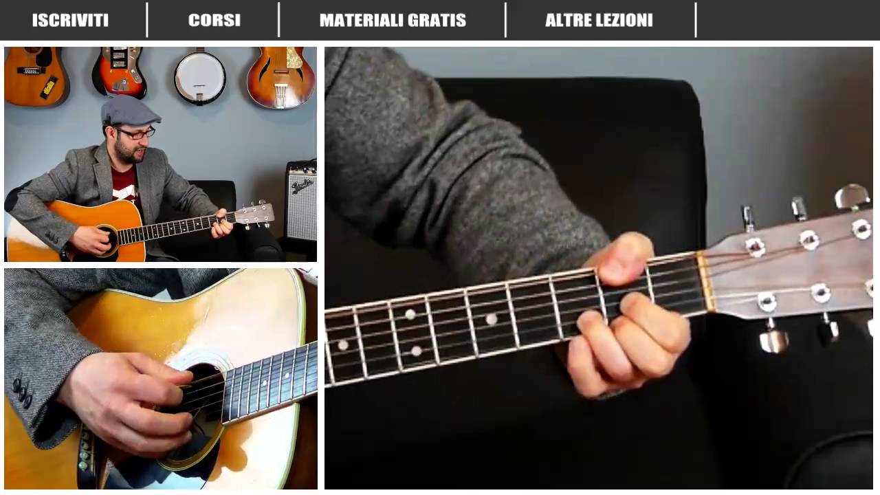 TUTORIAL CHITARRA: COME SUONARE SPACE ODDITY DI DAVID BOWIE - LEZIONE