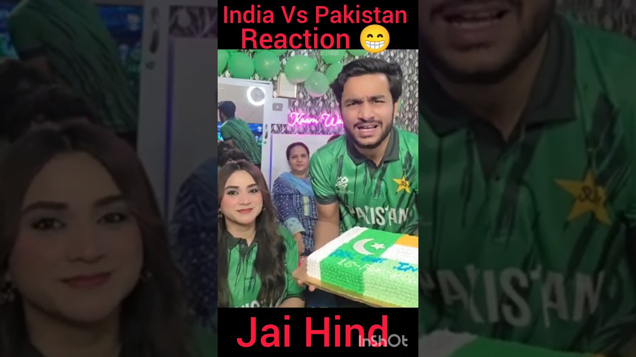 India Vs Pakistan Match Reaction video/ Pakistani Reaction on India / #indvspak @Weareindian420