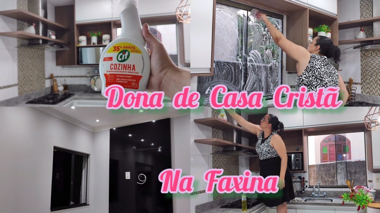 FAXINA NA COZINHA DETALHADA|DICAS DE LIMPEZA|Casinha da Milca
