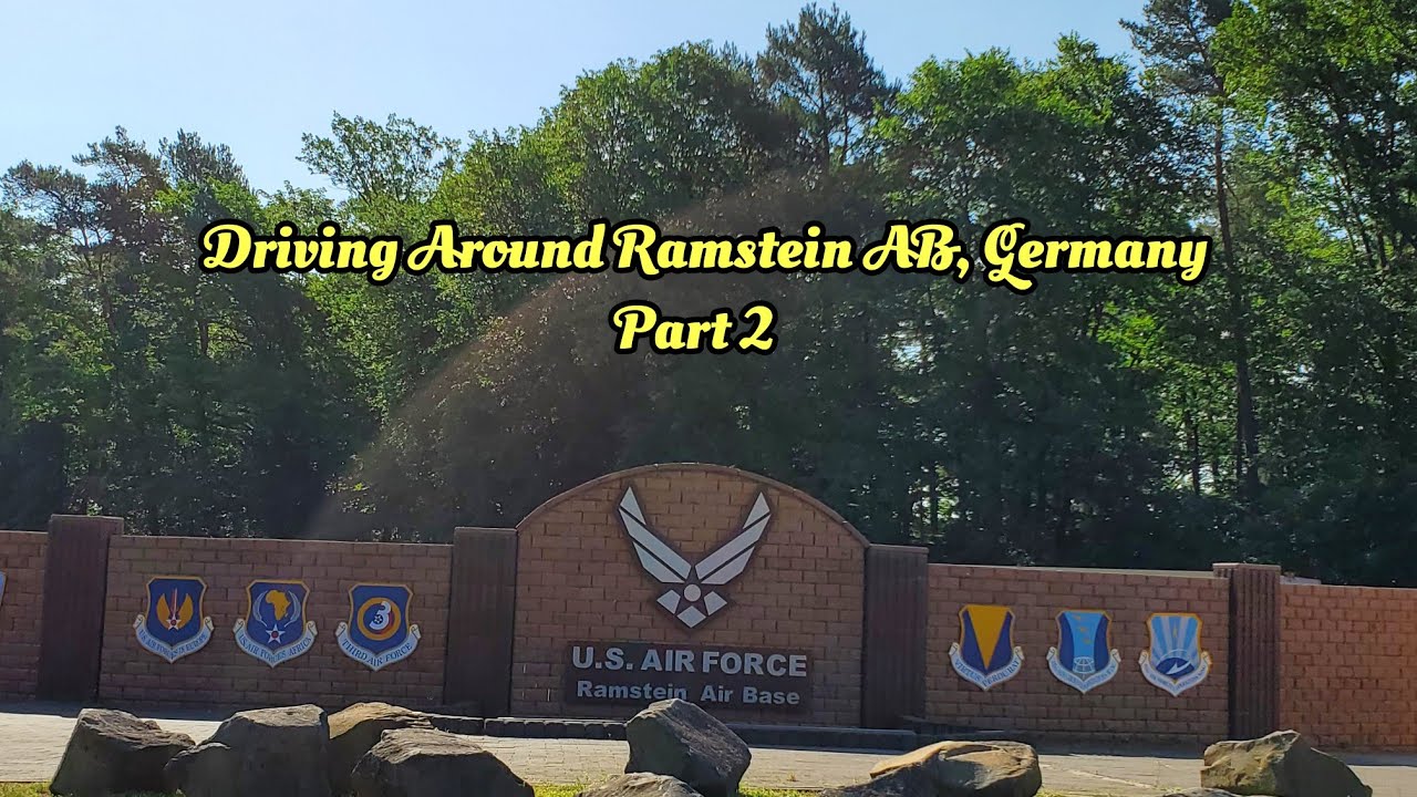 Pinoy in Germany: Driving Around Ramstein AB, Germany Part 2