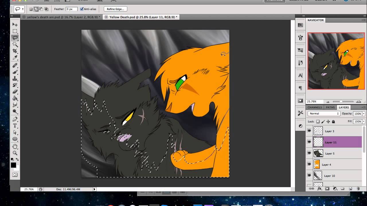 Yellowfang's Death - Speedpaint