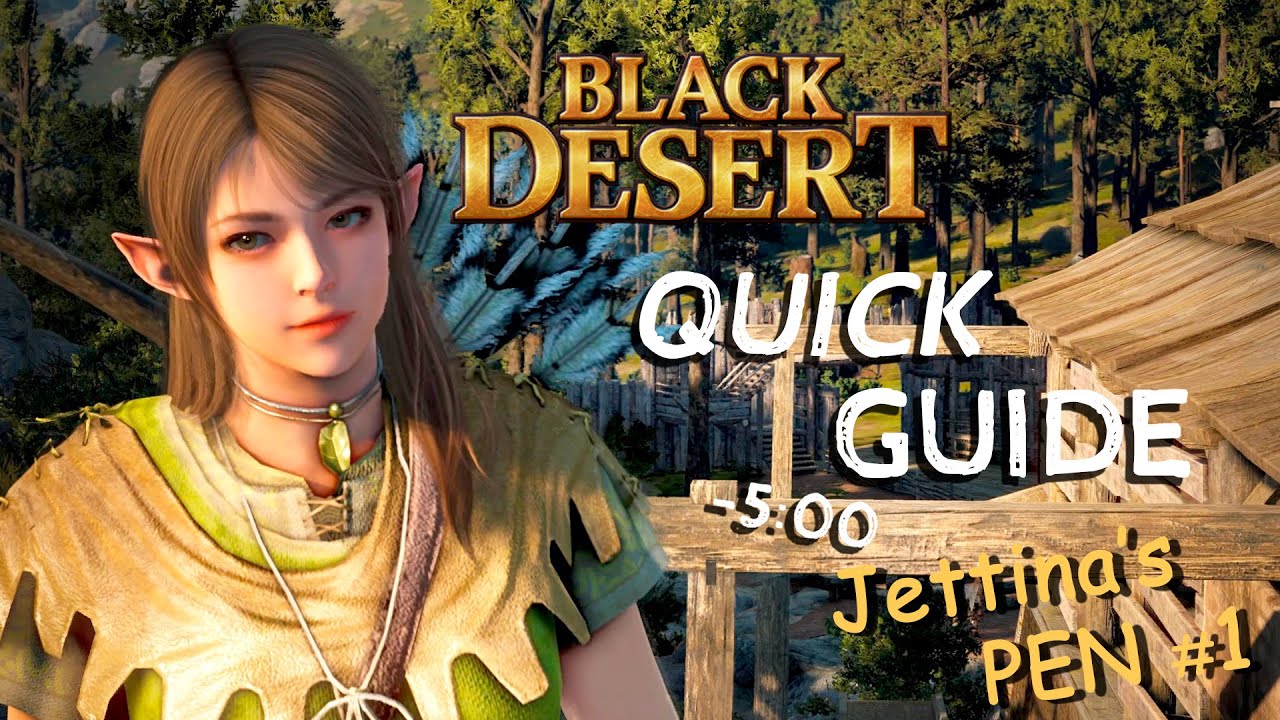 Black Desert Quick Guide - Jettina's Boss Weapon PEN V Guaranteed [UPDATED]
