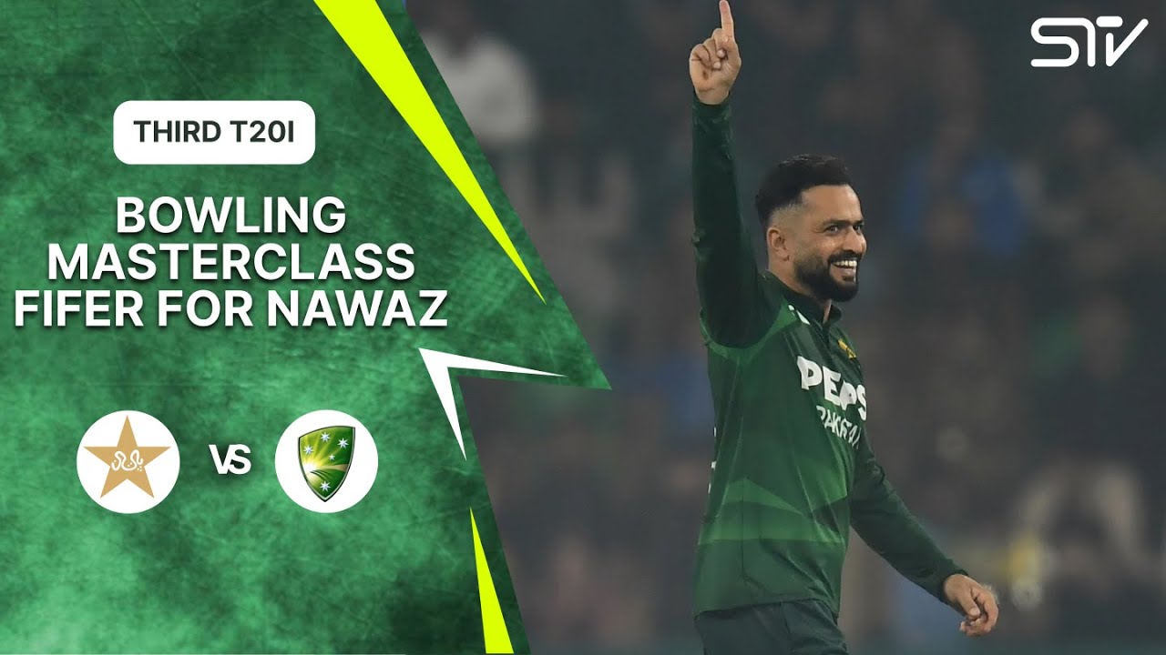 MAGIC! Fifer for Mohammad Nawaz | Pakistan vs Australia | Match 03 | T20I Series 2026 | PCB | M9E13