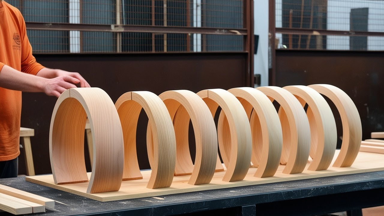 New Woodworker's Stunning Project: Crafting a Beautiful Round Table and Chair Set