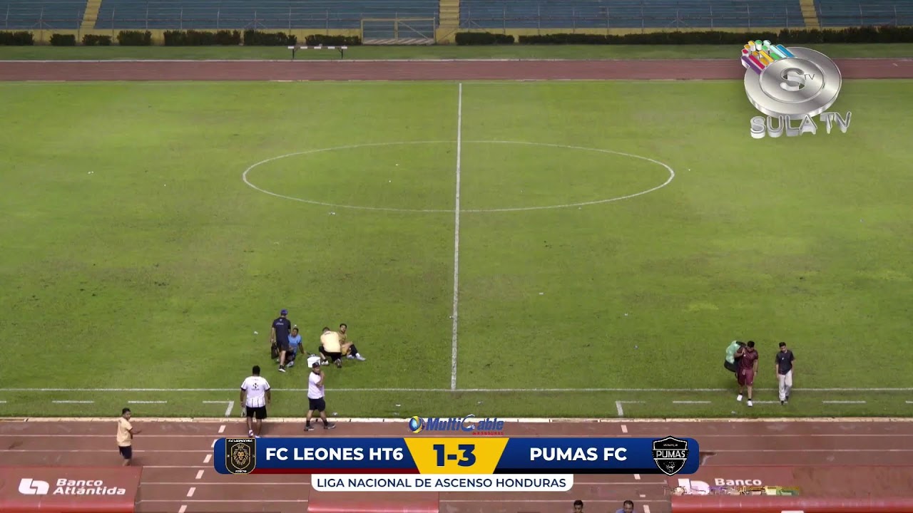 Partido de Liga de Ascenso, desde el Estadio Olímpico Metropolitano de San Pedro Sula