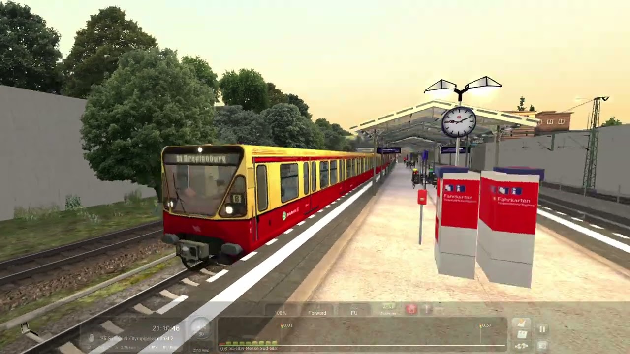 S3 Richtung Olympiastadion MIT DER BAUREIHE 480 | Train Simulator Classic