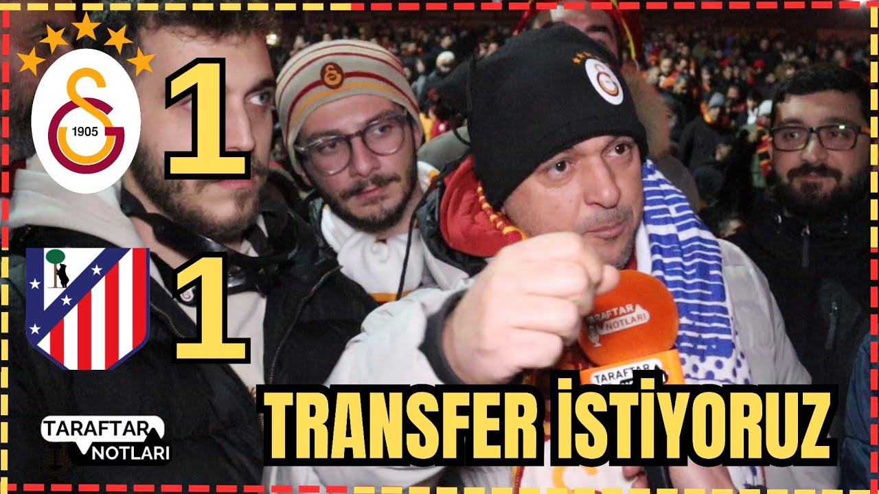 ELİMİZDEN KAÇTI !! Galatasaray 1-1 Atlético Madrid Stadyum Çıkışı