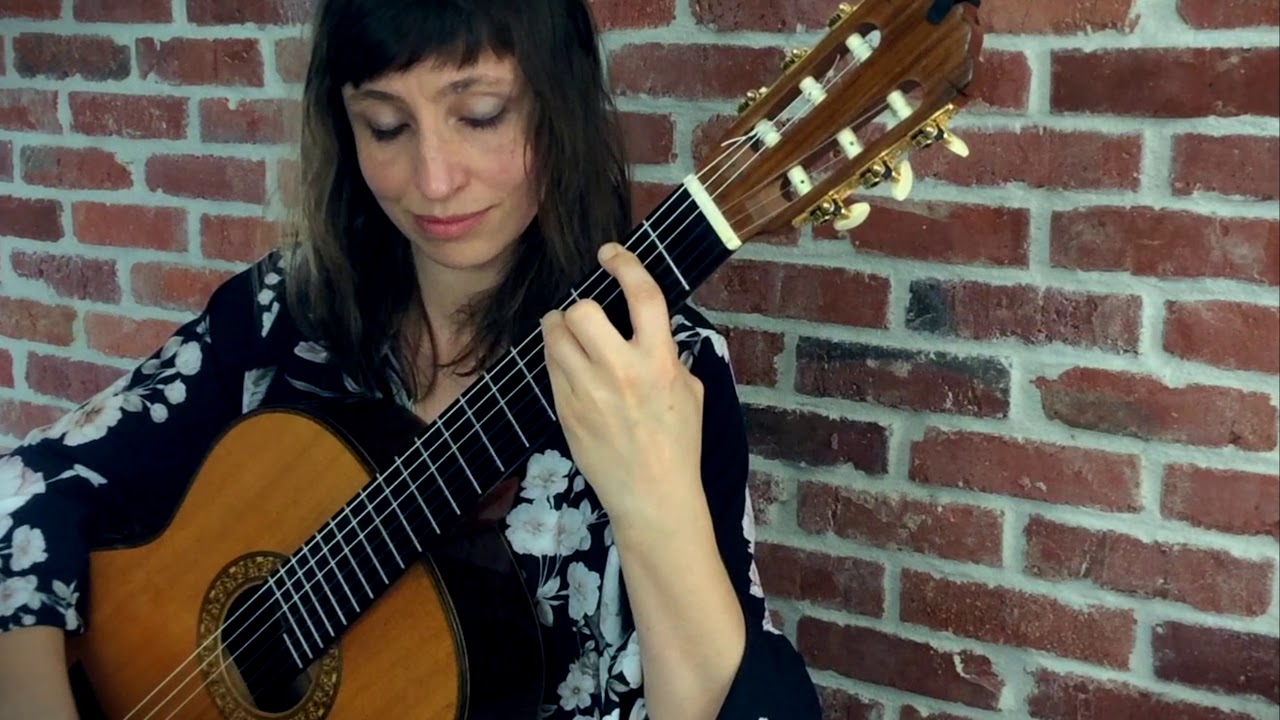 Anna Pietrzak plays Revoir Paris by Charles Trenet/arr Roland  Dyens