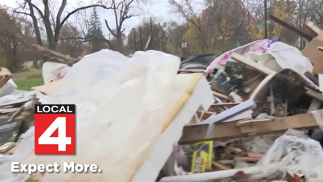 Detroit neighbors fight illegal dumping with clues, police tips