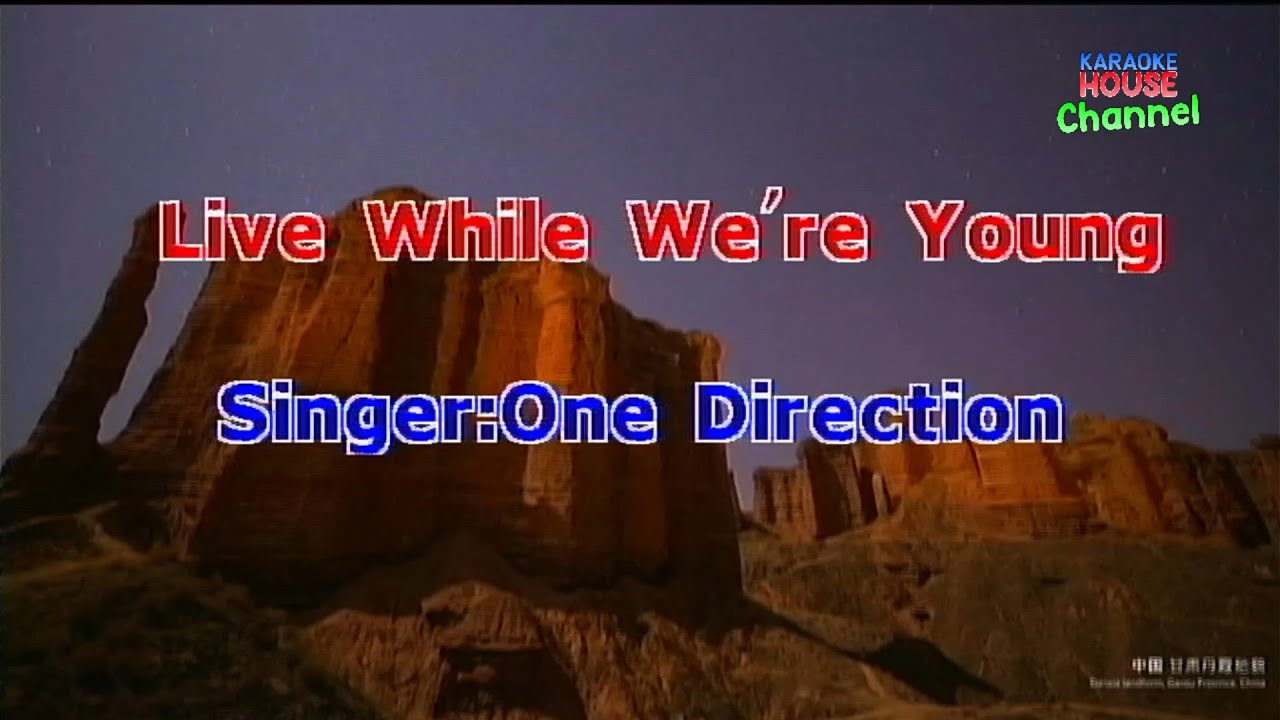Live While We're Young - One Direction (Karaoke Version) | Megapro DoReMi D-799