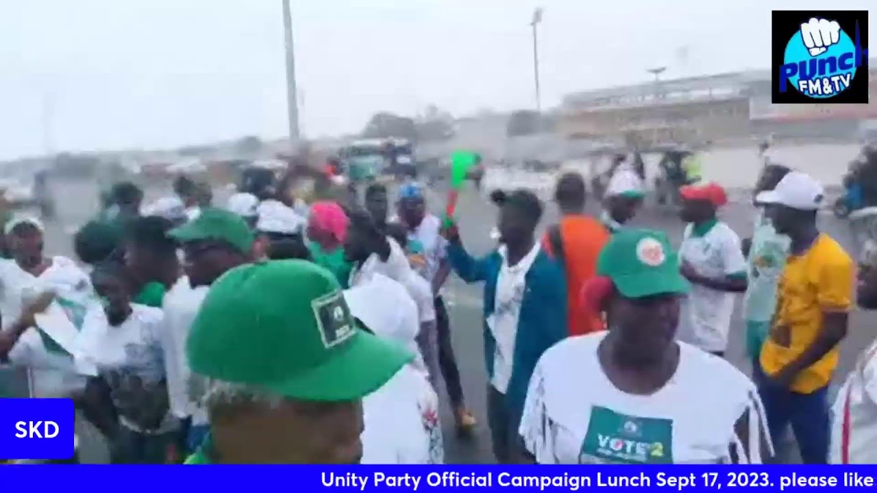 UNITY PARTY OFFICIAL CAMPAIGN LUNCH SEPT, 17 2023