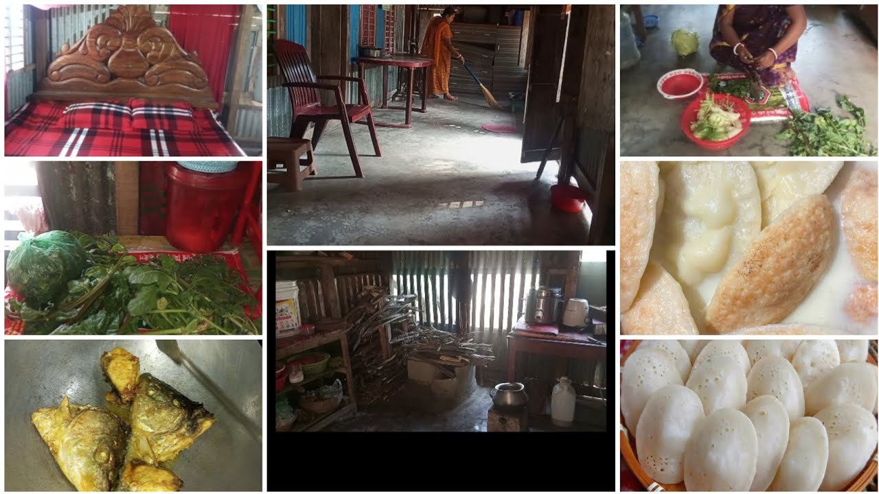✨ পৌষ সংক্রান্তির দিন কিভাবে কাটালাম l একা হাতে সব কাজ গুছিয়ে নিলাম ll