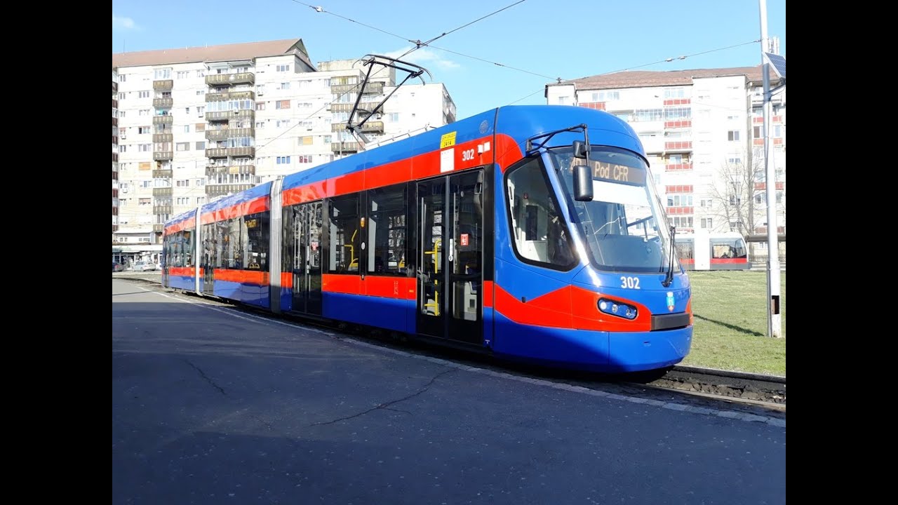Cab view Astra Imperio Oradea. Grand tram tour. (21. 02. 2021)