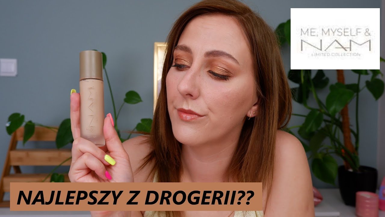 TEST PODKŁADU NAM REAL SKIN FOUNDATION🤩 NAJLEPSZY PODKŁAD DROGERYJNY? SPRAWDŹMY TO! ME, MYSELF & NAM
