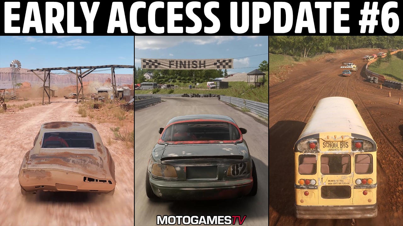 Wreckfest 2 Early Access - Content Update #6 Gameplay
