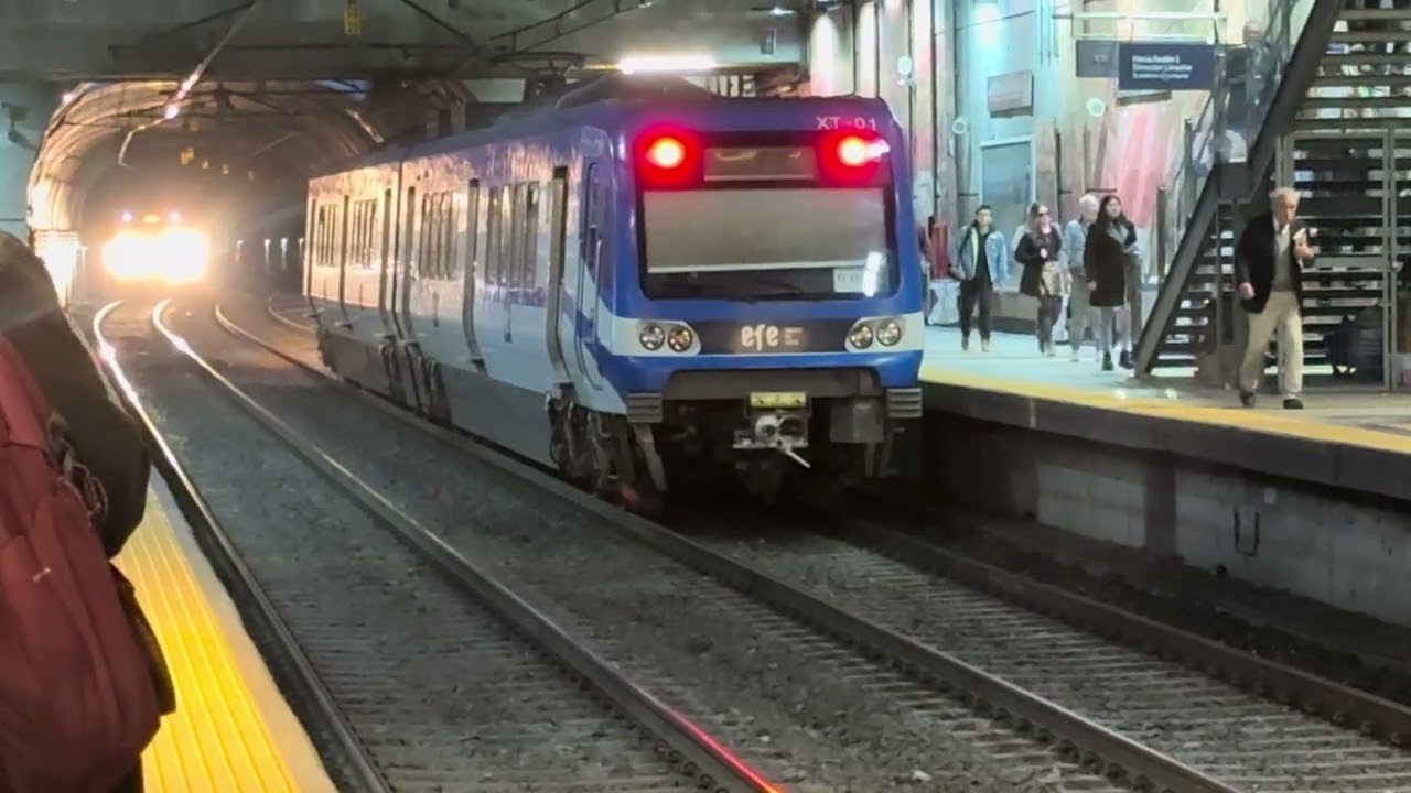 Trenes Xtrapolis 100 en Viña del Mar