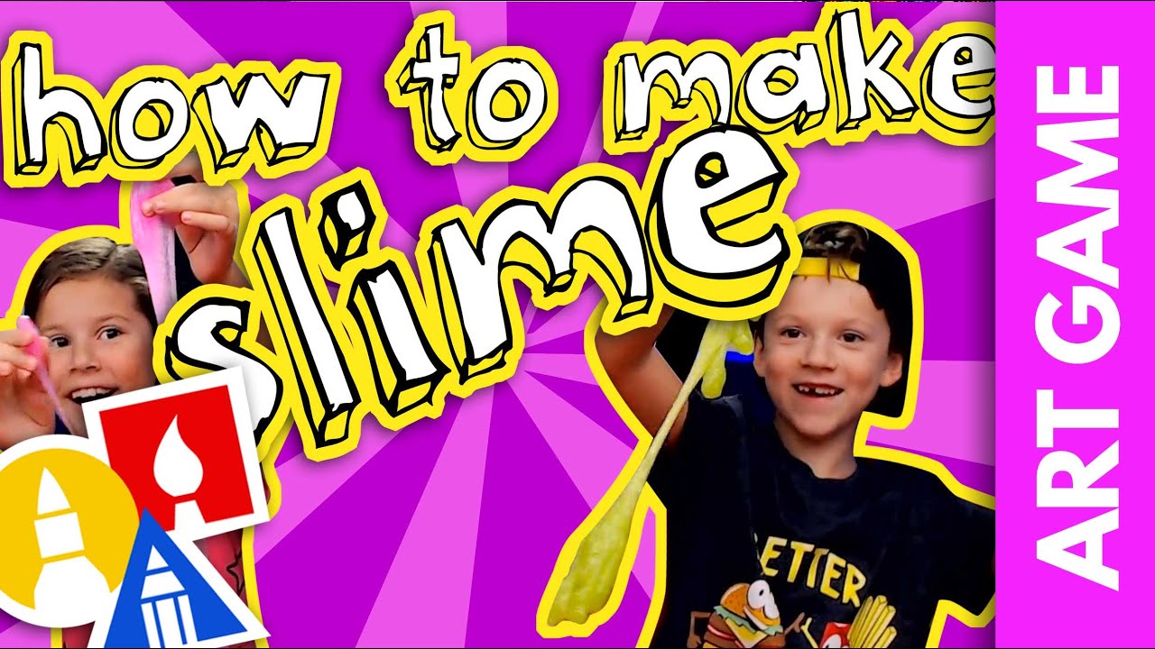 How To Make Slime + Slime Sculpting Art Game