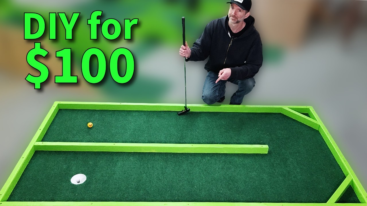 Build This Mini Golf Hole at Home | Easy DIY Putting Green