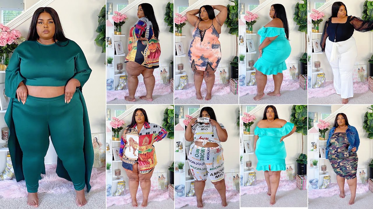 Finding Random Bomb Pieces! | Plus Size (Curve) Try-On Haul