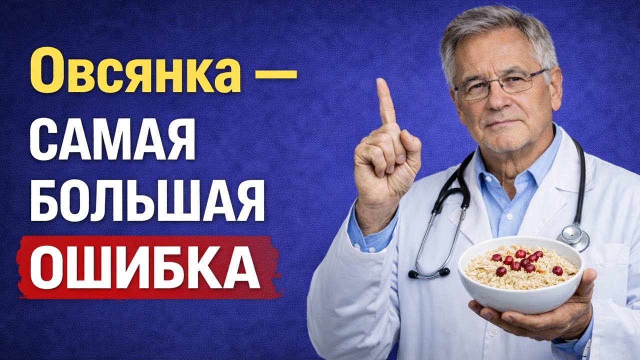 Тихий разрушитель в вашей тарелке:ошибка с овсянкой,которую совершают почти все - др. Дмитрий Корнев