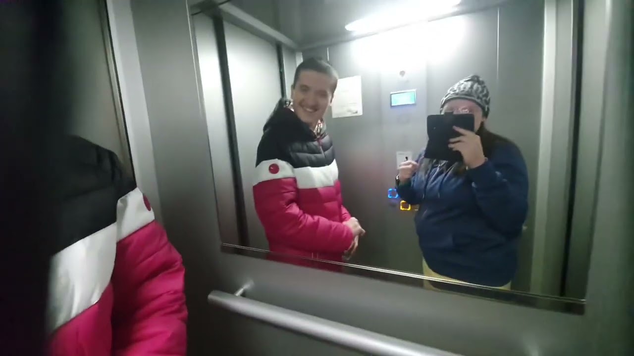 Scary Vimec lift at Blackstaff Building Springfield Rd Belfast