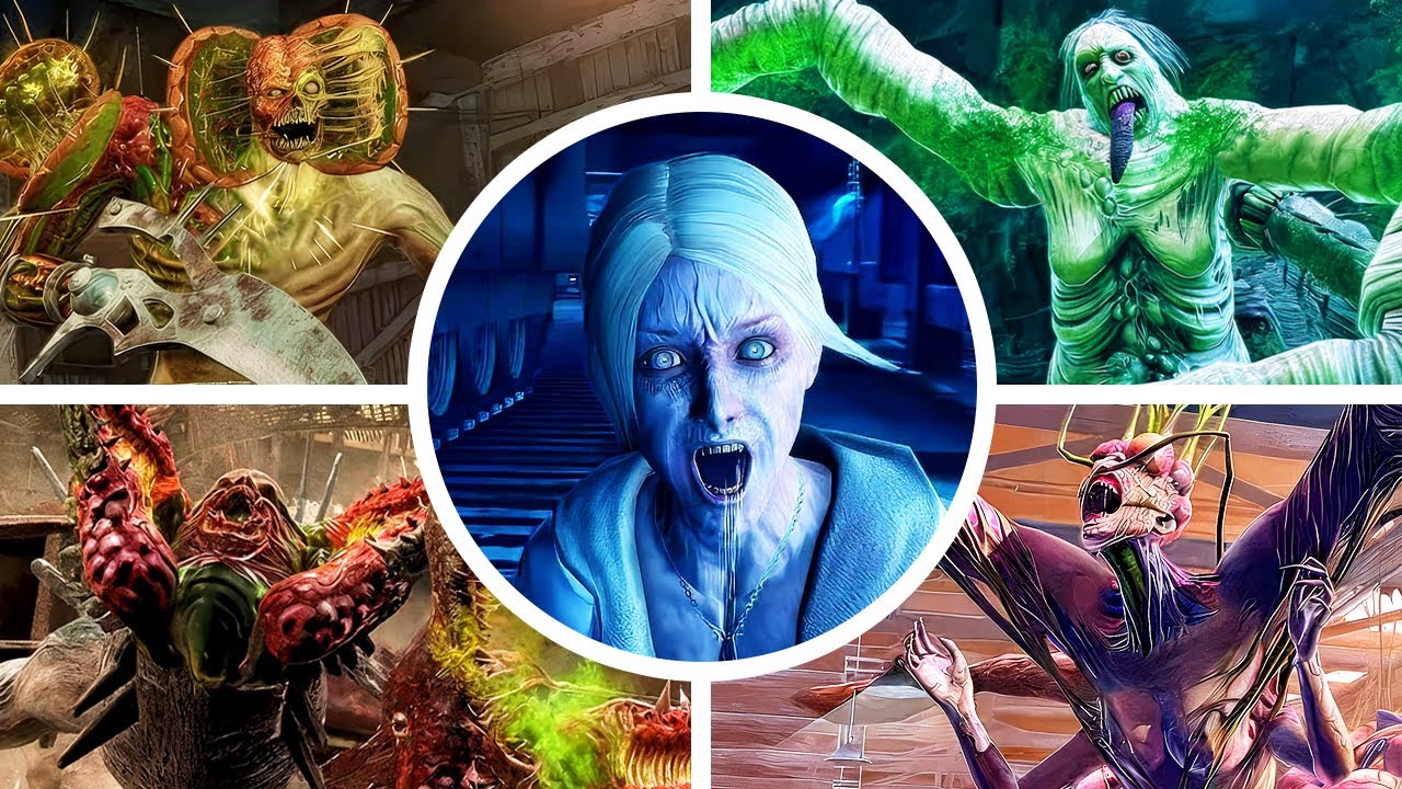 Dark Escape 4D Arcade - All Bosses & Endings