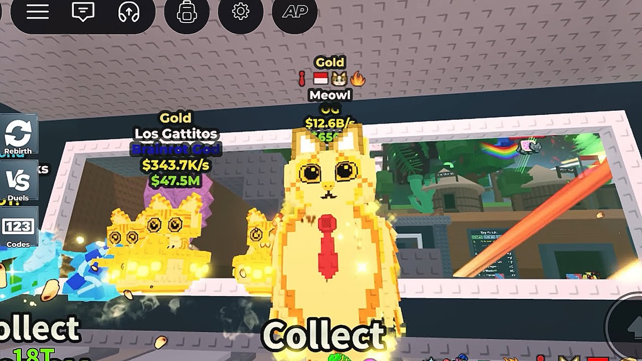 W Taco Tuesday I Got Gold MEOWL In Steal a Brainrot 